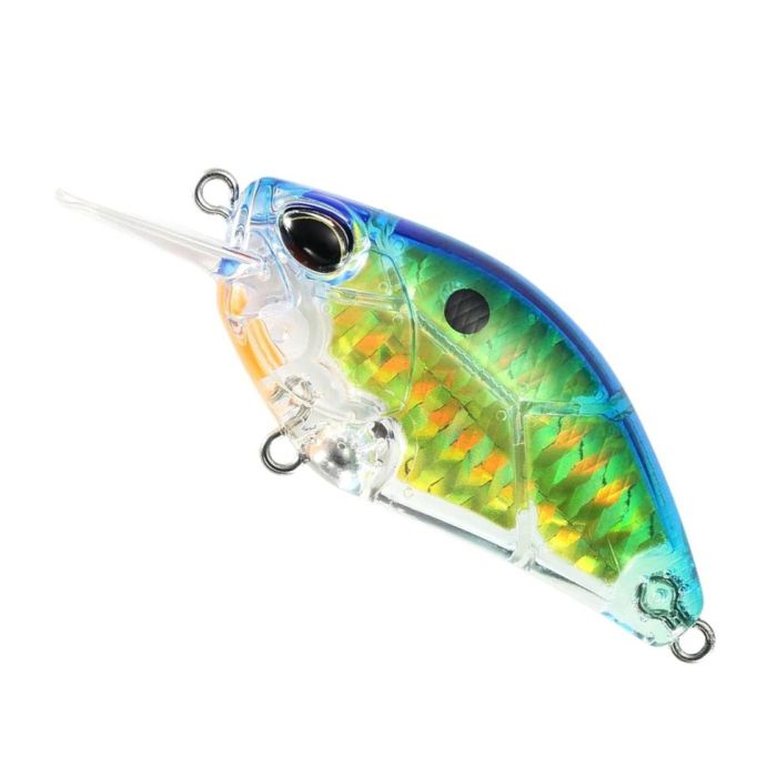 Wobbler DUO Realis Crank 55SSR Kabuki, CHY3508 Gold Plate Blue, 5.5cm, 10g