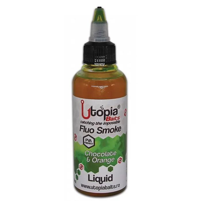 Aditiv Lichid Utopia Baits Fluo Liquid Smoke, 100ml 3