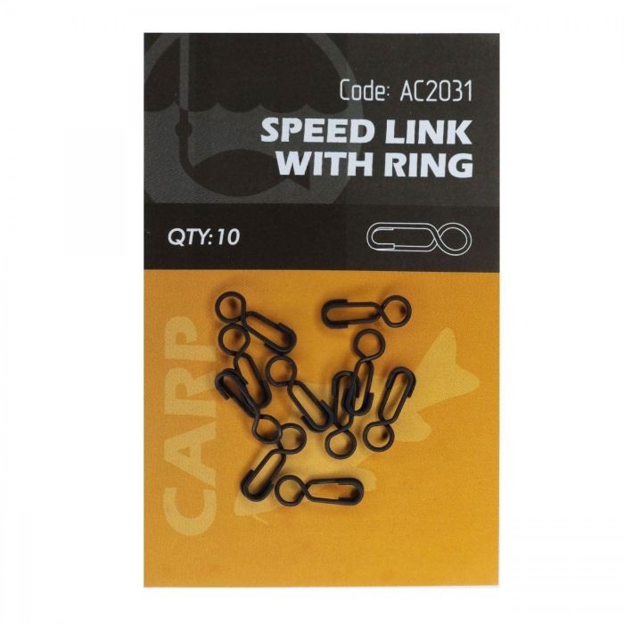 Agrafe Orange Cu Inel Speed Links, 10bucplic