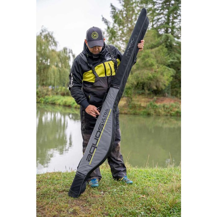 Husa Matrix Aquos Ultra 2 Rod Sleeve pentru 2 Lansete + 2 Mulinete, 195x18x25cm 14