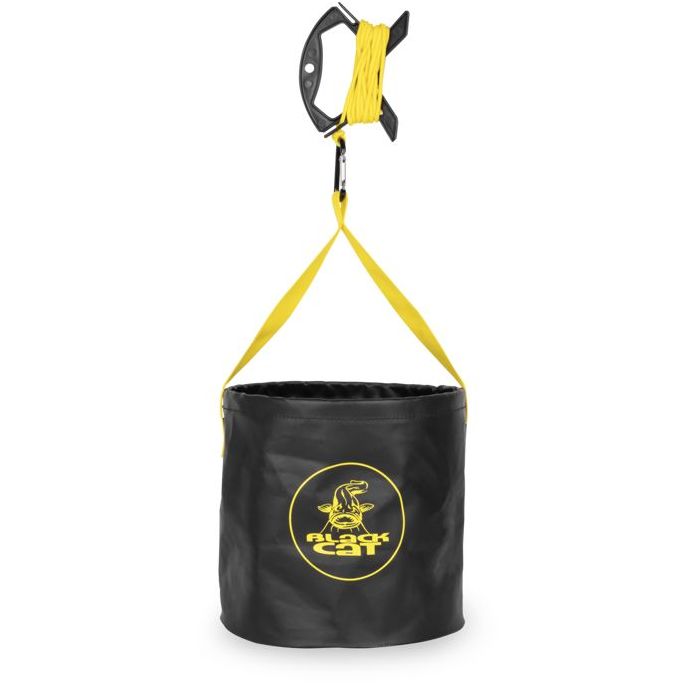Bac de Nada Black Cat Collapsible Water Bucket, 7l