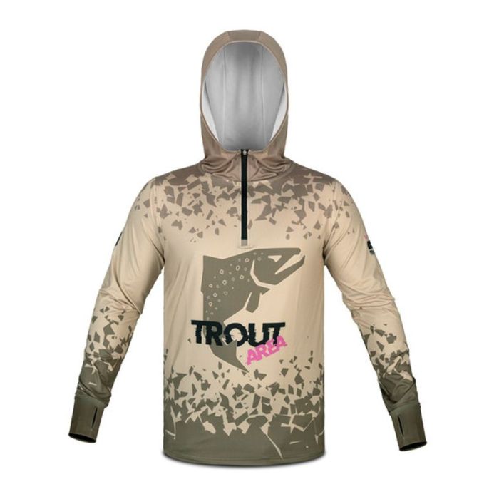 Bluza cu Gluga Delphin UV Armor 50+ Trout
