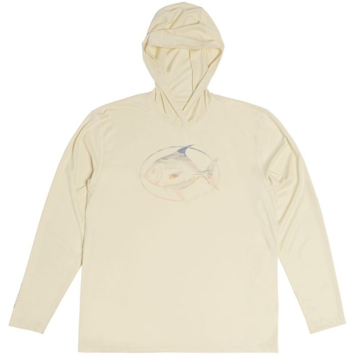 Bluza Simms Tech Hoody Artist Series, Tallow Salt Catch