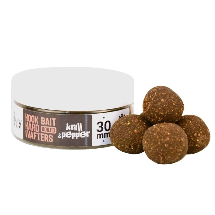 Kritikusan kiegyensúlyozott horogbojli The One The Big One, kemény wafter, 30 mm, 150 g