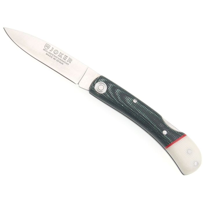 Joker Breton NV44 Összecsukható Zsebkés, Micarta Markolat, 8 cm Penge