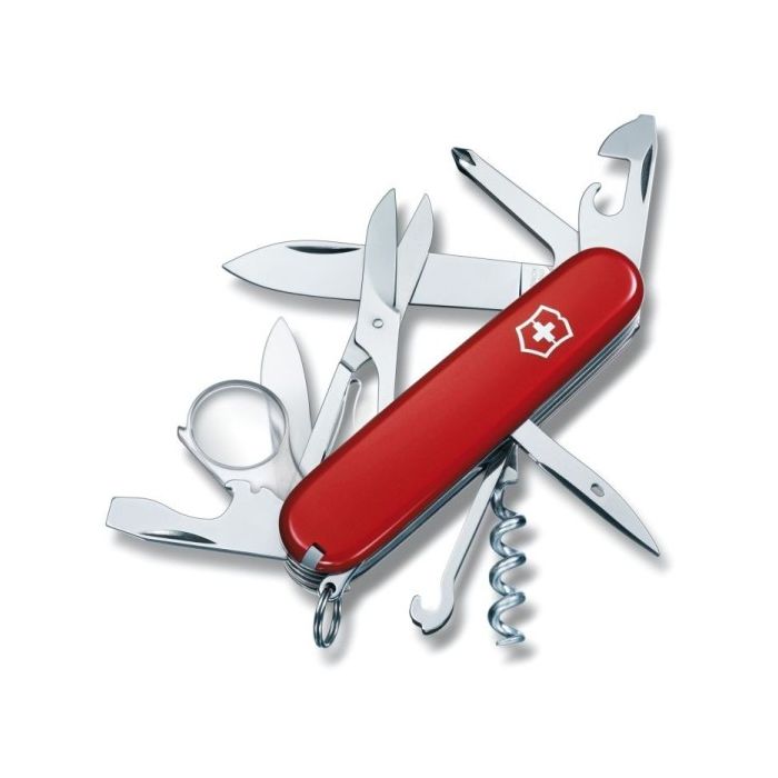 Victorinox Explorer piros zsebkés, 9.1cm