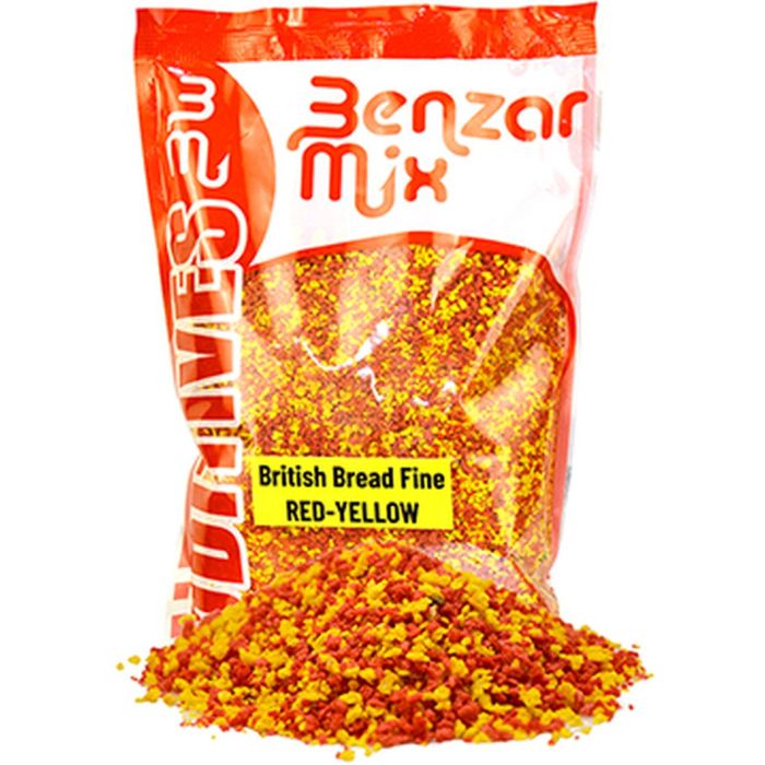 British Bread Benzar Mix, Fine, 600g - Rosu-Galben 4