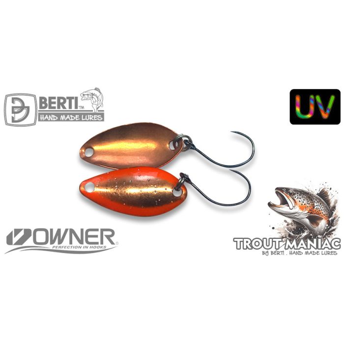 Lingurita Oscilanta Berti Candy Rock, Culoare 221 UV, 2.2cm, 0.8g 2