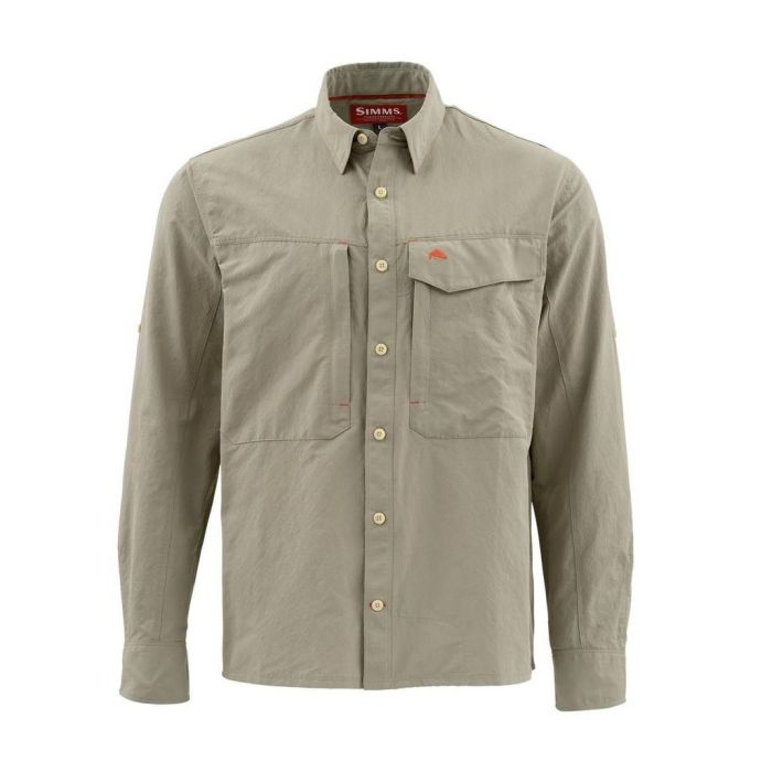 Camasa Simms Guide Shirt Dark Khaki