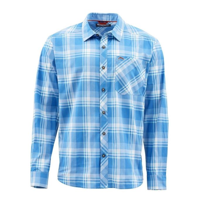 Camasa Simms Outpost Shirt Pacific Plaid