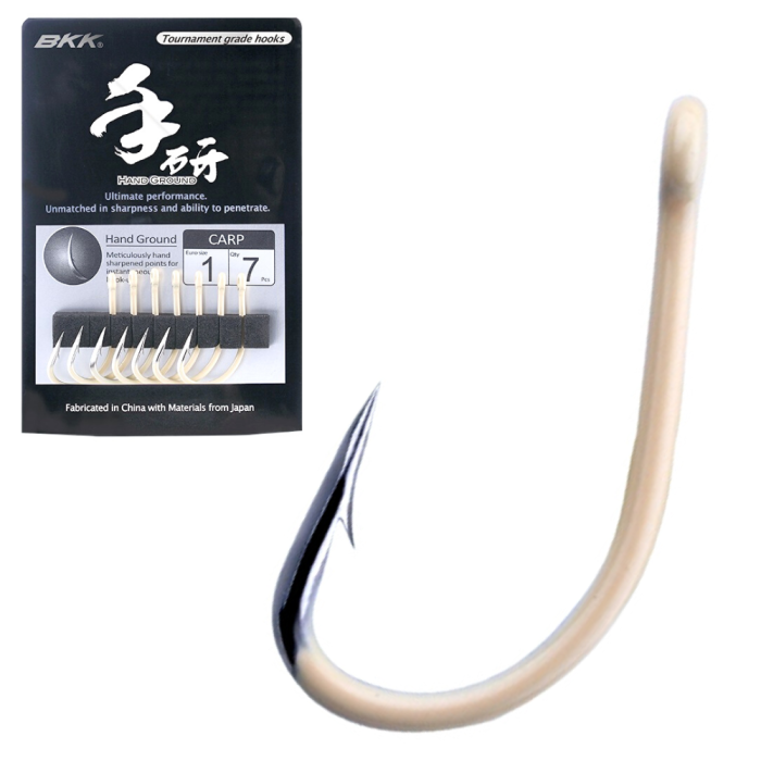 Carlige BKK Carp Hook Hand Ground, 8bucplic