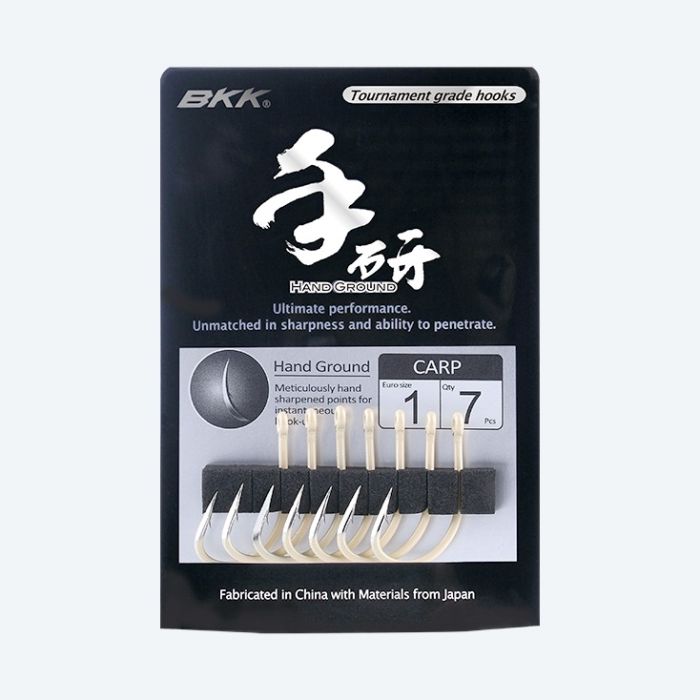 Carlige BKK Carp Hook Hand Ground, 8bucplic 2