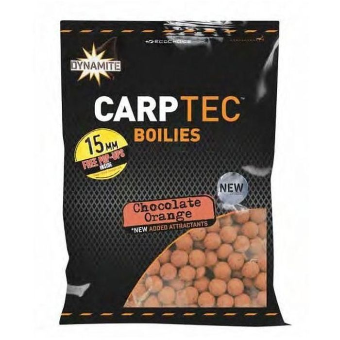 Boilies Dynamite Baits CarpTec, 15mm, 1.8kg Chocolate Orange 8