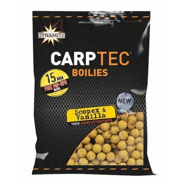 Boilies Dynamite Baits CarpTec, 20mm, 1.8kg/punga Scopex & Vanilla 7