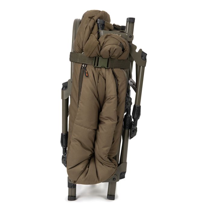 Ágy + Hálózsák FOX Duralite All Season Sleep System, 6 láb, 207x79x34.5-43.5cm 3