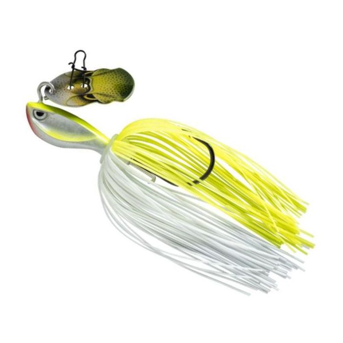 Chatterbait Rapala Rap-V Perch RVABJ21, SFC szín (Silver Fluorescent Chartreuse), 8cm, 21g