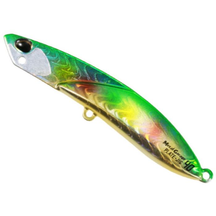 Cikáda DUO Metal Garage Plate Jig, PXA0478 Green Gold Candy. 6cm, 15g