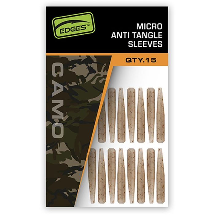 FOX Edges Camo gubancgátló kúpok és hüvelyek, 15buc/tasak