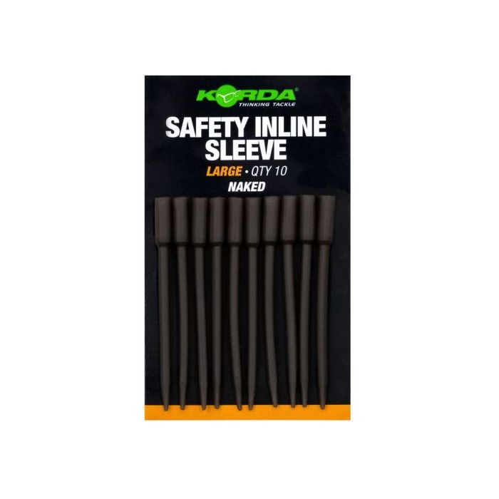 Conuri antitangle Korda Safety Inline Sleeve Naked, 10buc/plic 2