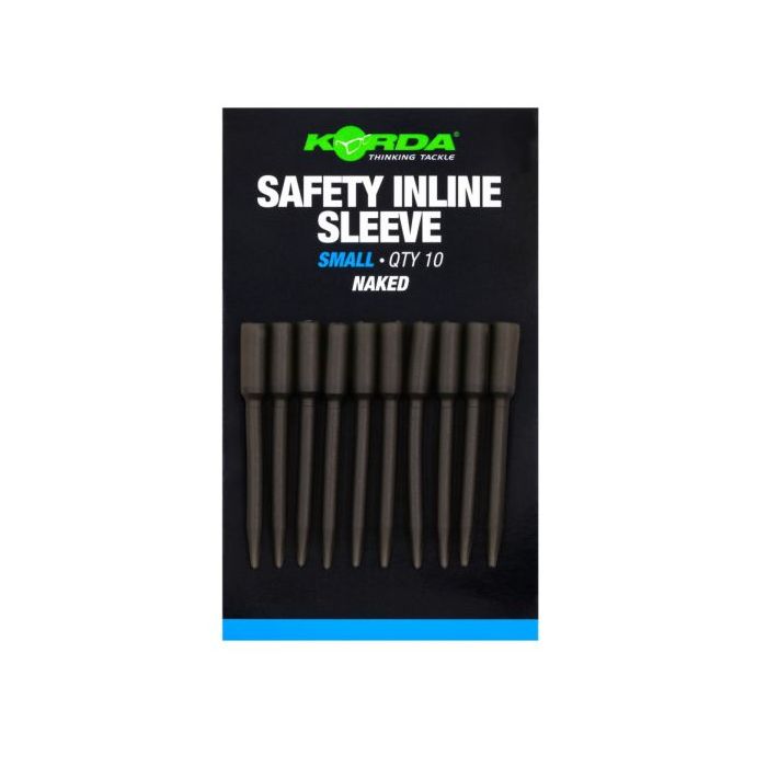 Conuri antitangle Korda Safety Inline Sleeve Naked, 10buc/plic 4