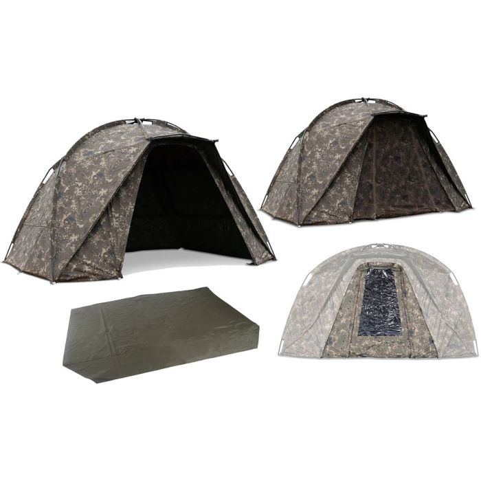 Nash Titan Hide Camo Pro XL Full System horgász sátor 4