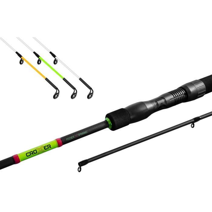 Lanseta Feeder + Spinning Delphin Croxer, 2.40m, 45g, 2+3buc 6