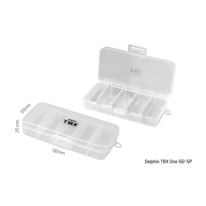 Delphin TBX One 132-5P kiegészítők doboza, 13.2x6.5x2.5cm 2
