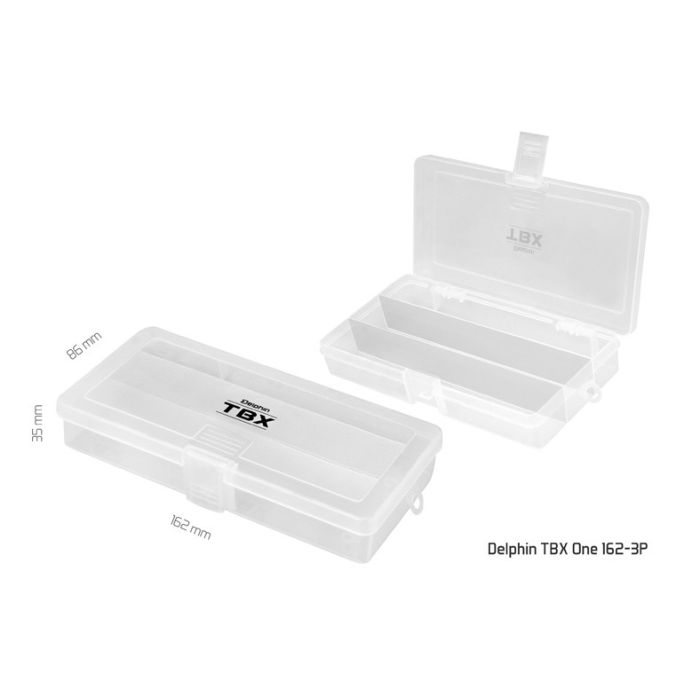 Delphin TBX One 162-3P kiegészítők doboza, 16.2x8.6x3.5cm 2