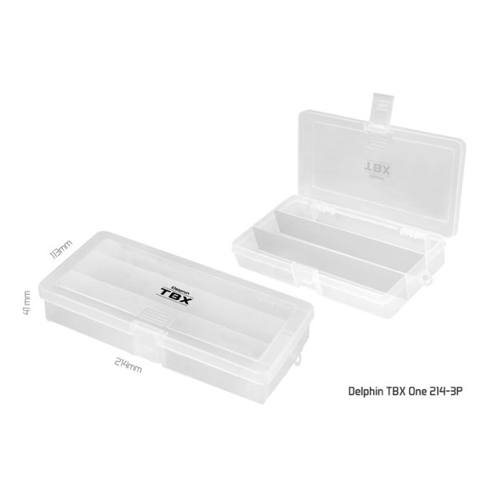 Delphin TBX One 214-3P kiegészítőtartó doboz, 21.4x11.3x4.1cm 2