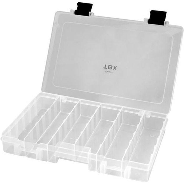 Delphin TBX One 273-6P Clip tartozékdoboz, 27.3x17.6x4.5cm 2