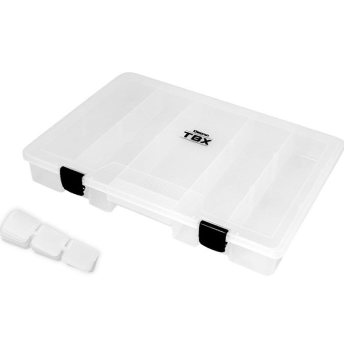 Delphin TBX One 350-5P Clip kiegészítők doboza, 35x25x4.8cm