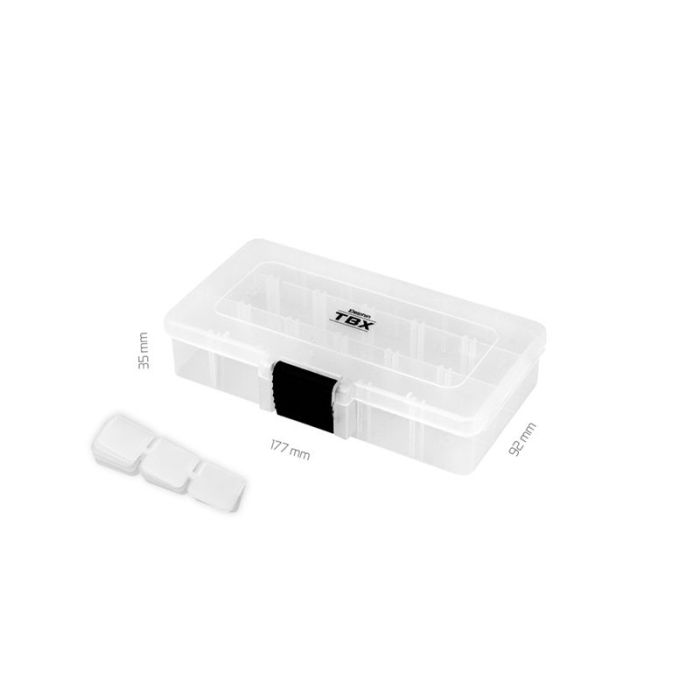 Kiegészítőtartó doboz Delphin Txb One 177-3P Clip, 17.7x9.2x3.5cm