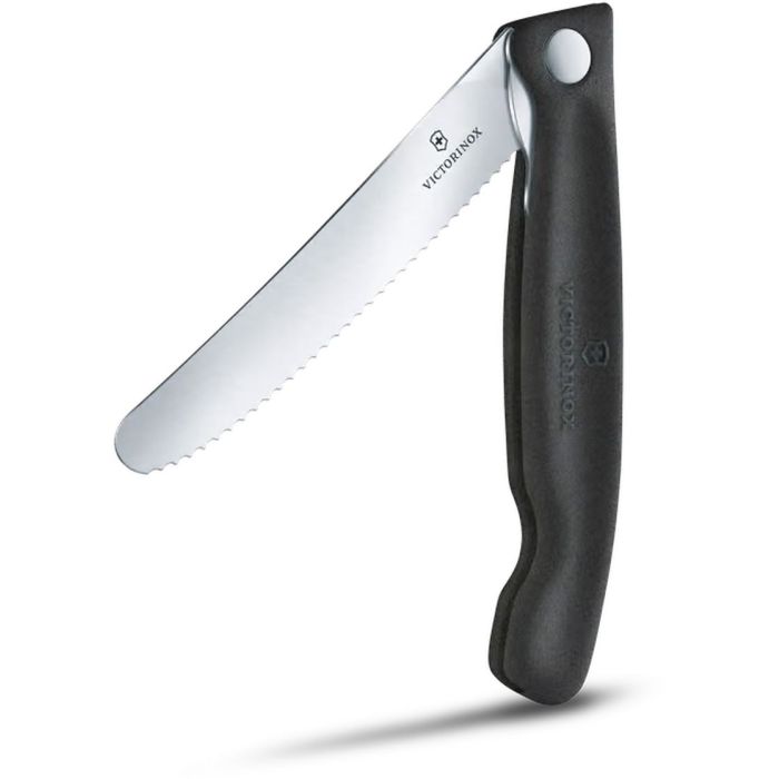 Victorinox Swiss Classic piknikkés, 11 cm-es recés pengével, Negru 3