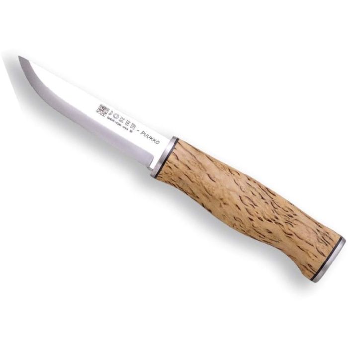 Joker Puukko CL127 kés, nyírfa nyél, 10 cm pengehosszúság