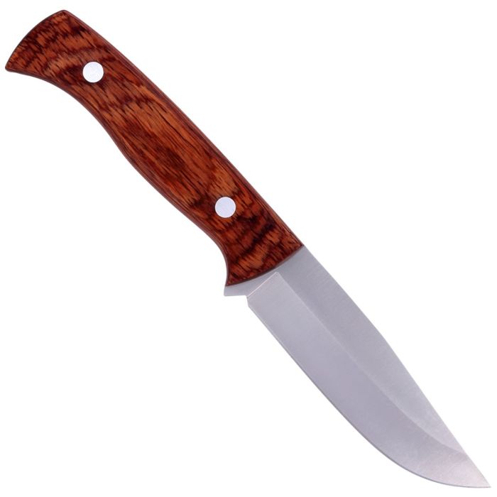 Cutit Muela SPRINGER-11R, Nitro-42 Steel, Red Coral Pakkawood + Teaca Piele 4
