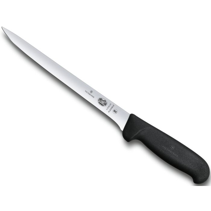 Cutit pentru Filetat Victorinox Fibrox Filleting Knife Flexible, 5.3763.20, Lama 20cm