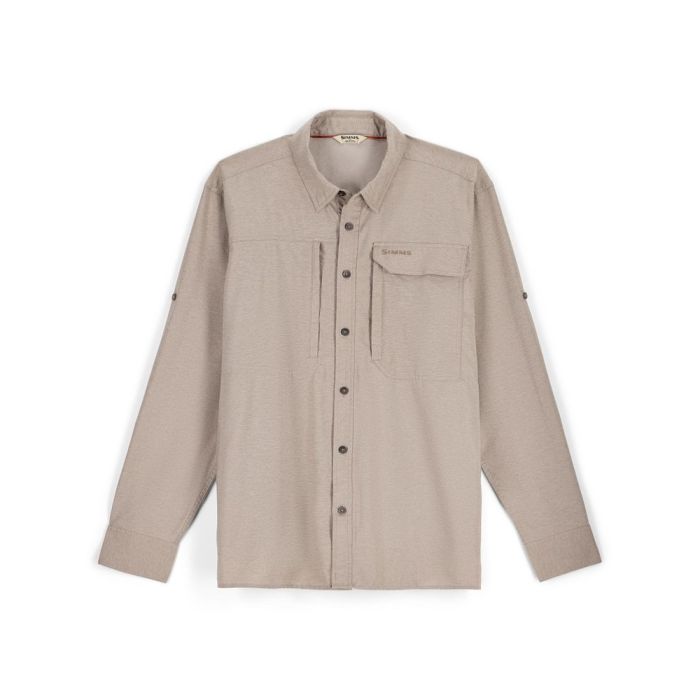 Camasa Simms Guide BugStopper Shirt, Dolomite Heather 3
