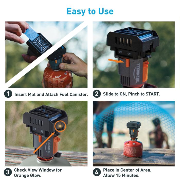 Dispozitiv Anti-Tantari ThermaCELL Backpacker Mosquito Repeller 4