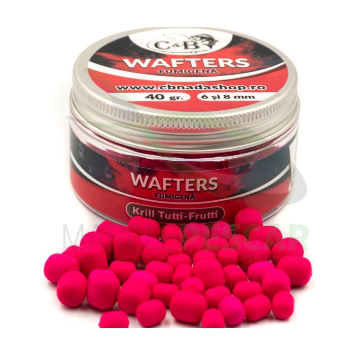 Dumbell Critic Echilibrat C&B Wafters Fumigena, 6&8mm, 40gborcan