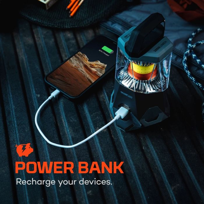 NEBO Galileo 1000 újratölthető LED-es lámpa Power Bank funkcióval, 1000 lumen 5