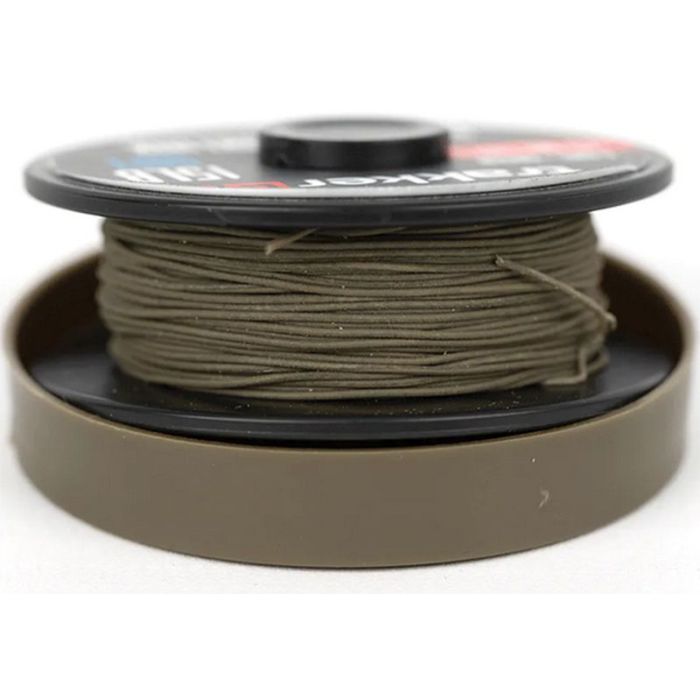 Fir Textil Trakker Semi Stiff Coated Hooklink, Green, 20m 2