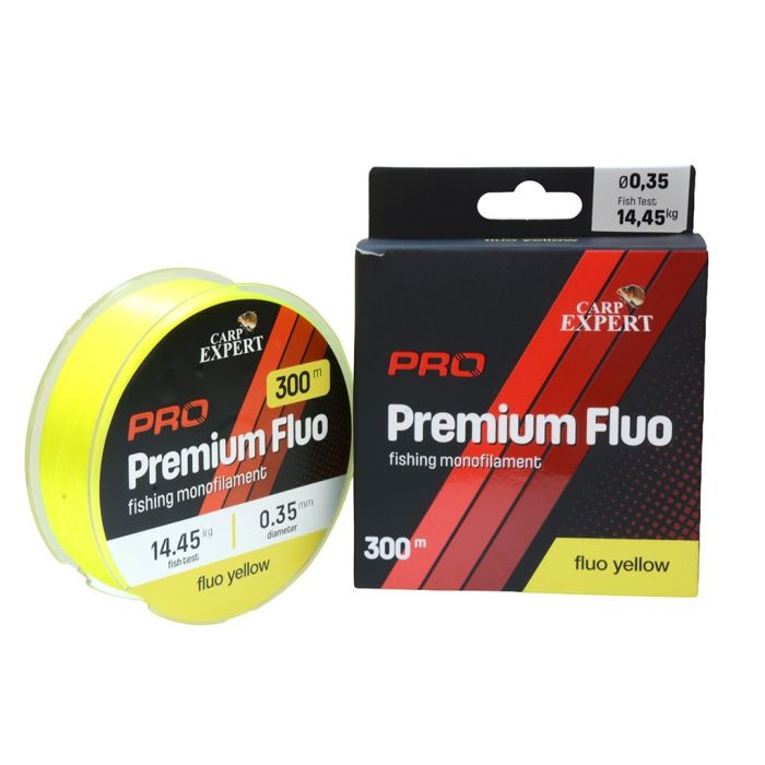 Fir Monofilament Carp Expert Pro Premium Fluo Yellow, 300m