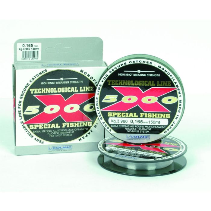 Fir Monofilament Colmic X-5000, 150m