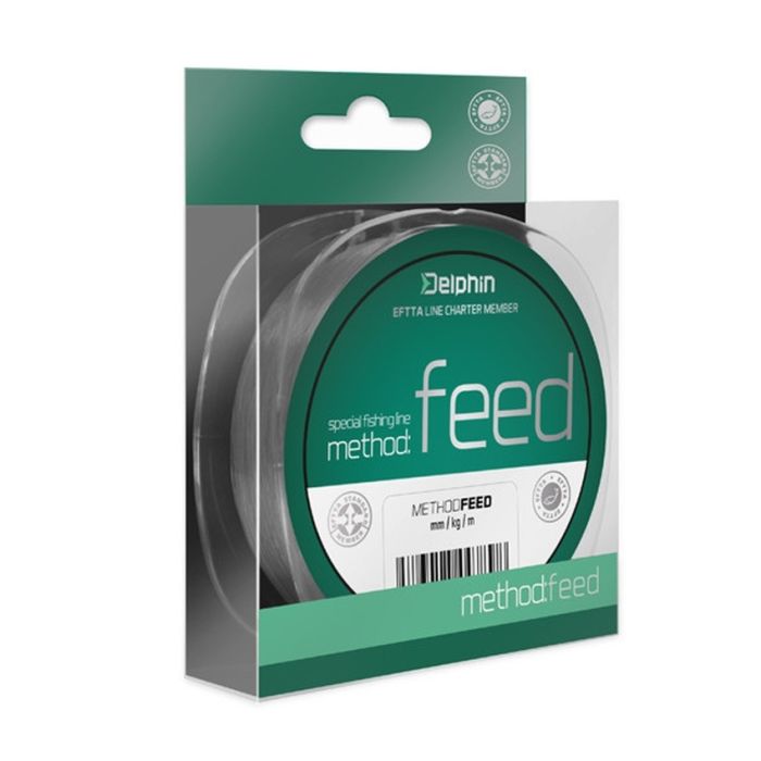 Fir Monofilament Delphin Method Feed, Gri, 300m