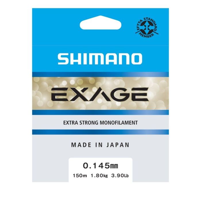 Shimano Exage monofil zsinór, Steel Grey, 150m