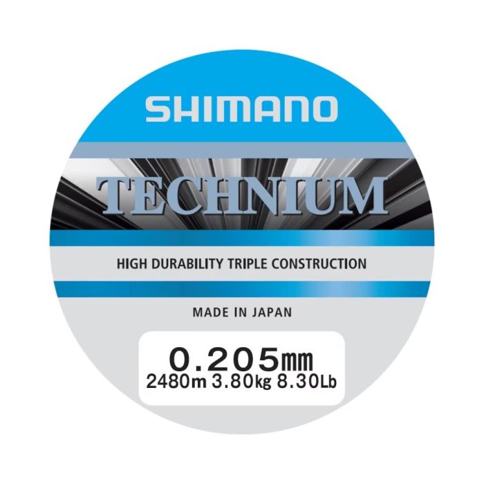 Shimano Technium A Mono QP Premium Box monofil zsinór, Grey, 620–2990 m