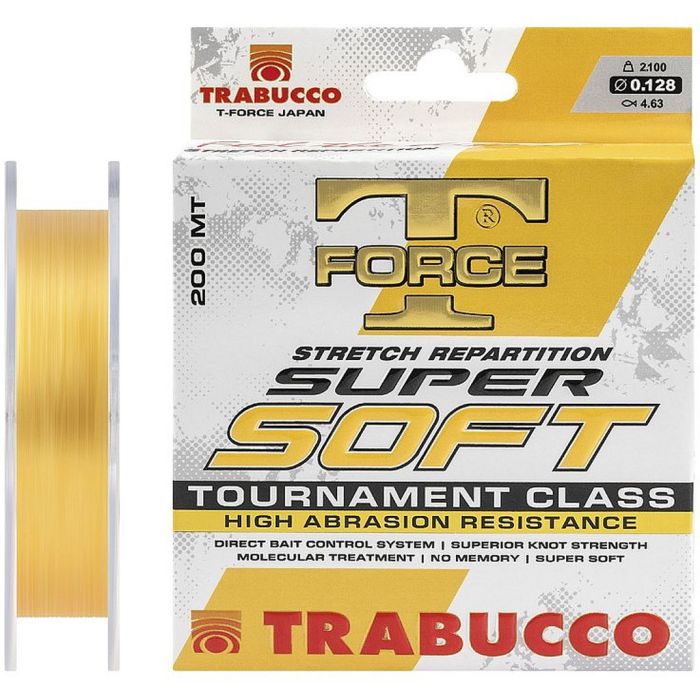 Fir Monofilament Trabucco T Force Super Soft, 500m