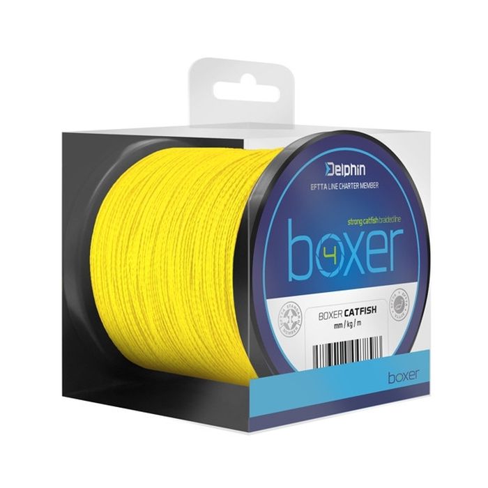 Fir Textil Delphin BOXER, Culoare Galben, 150m
