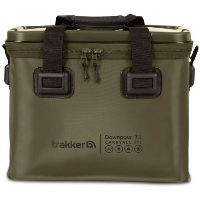 Geanta EVA Trakker Downpour T1 Carryall, S, 25L, Green