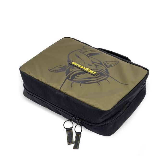Előketároló táska Black Cat Battle Cat Elite Rig Wallet, 26x11x35cm